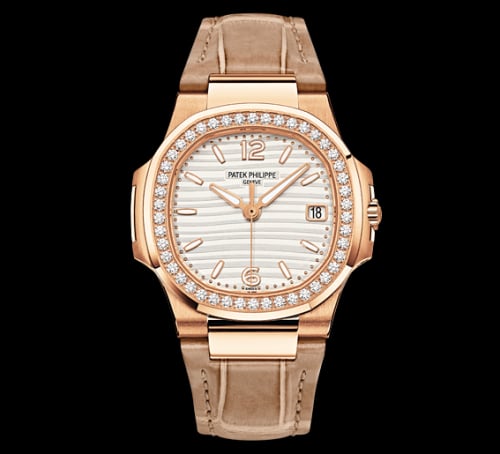 Patek Philippe Nautilus 7010 Rose Gold / White