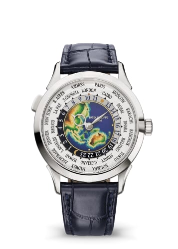 Patek Philippe World Time 5231 White Gold / Oceania &amp; South-East Asia