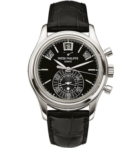 Patek Philippe Annual Calendar Chronograph 5960 Platinum / Black