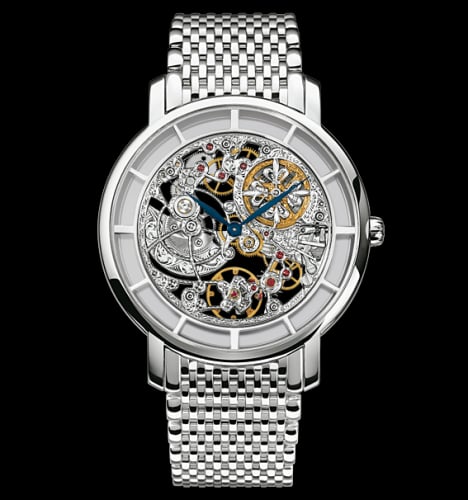 Patek Philippe Calatrava 5180 White Gold / Skeleton / Bracelet