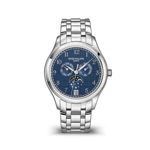Patek Philippe Annual Calendar 4947 Stainless Steel / Blue
