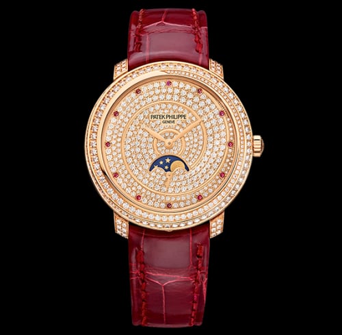 Patek Philippe Moonphase 4968 Rose Gold / Diamond Spiral