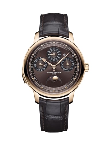 Vacheron Constantin Les Cabinotiers Minute Repeater Perpetual Calendar Pink Gold / Brown