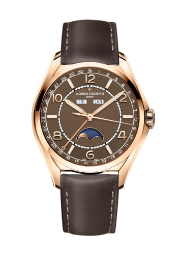 Vacheron Constantin FiftySix Complete Calendar Pink Gold / Brown