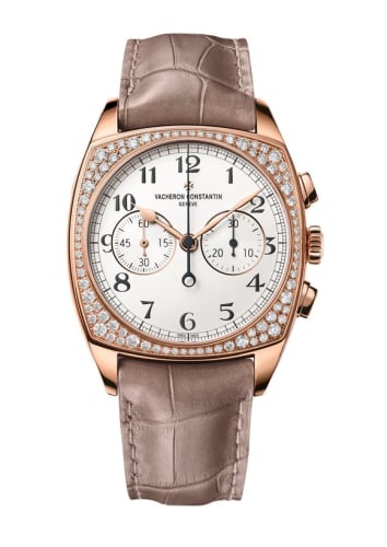 Vacheron Constantin Harmony Chronograph Small Model Pink Gold / Diamond