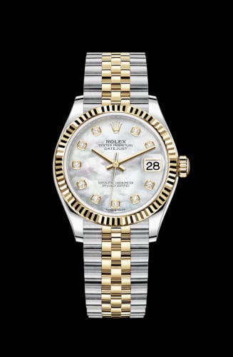 Rolex Datejust 31 Stainless Steel / Yellow Gold / Fluted / MOP / Jubilee