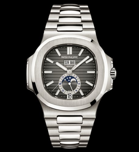 Patek Philippe Nautilus 5726 Stainless Steel / Black