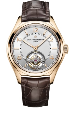 Vacheron Constantin FiftySix Tourbillon Pink Gold / Silver