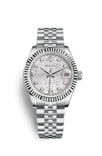 Rolex Datejust 31 Stainless Steel Fluted / Jubilee / Silver Computer