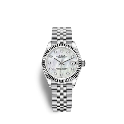 Rolex Datejust 31 Stainless Steel Fluted / Jubilee / MOP