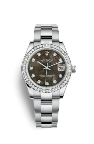 Rolex Datejust 31 Stainless Steel Diamond / Oyster / Black MOP