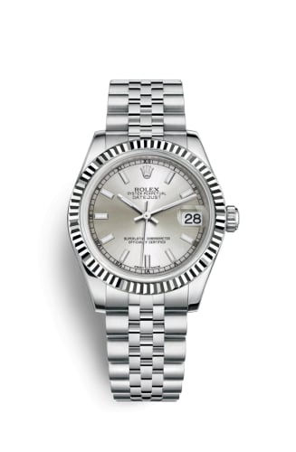 Rolex Datejust 31 Stainless Steel Fluted / Jubilee / Silver
