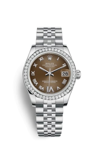Rolex Datejust 31 Stainless Steel Diamond / Jubilee / Bronze - Roman