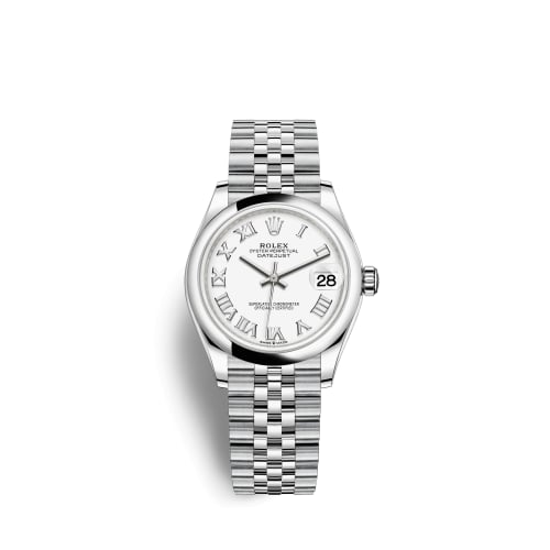 Rolex Datejust 31 Stainless Steel / Jubilee / White - Roman