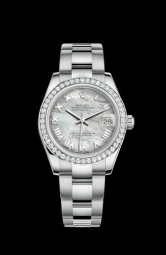 Rolex Datejust 31 Stainless Steel Diamond / Oyster / MOP - Roman