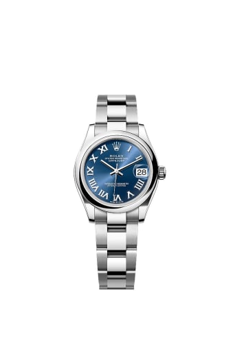Rolex Datejust 31 Stainless Steel / Oyster / Blue - Roman