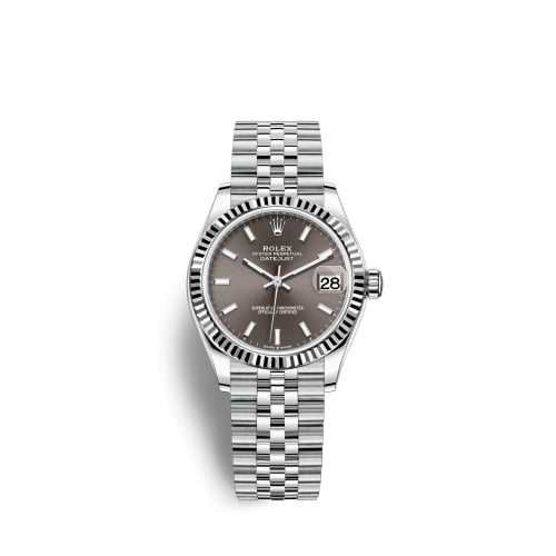 Rolex Datejust 31 Stainless Steel Fluted / Jubilee / Grey