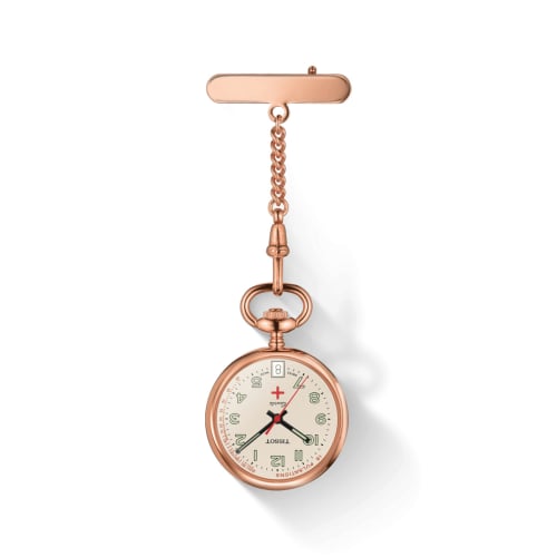 Tissot Infirmières Rose Gold / White