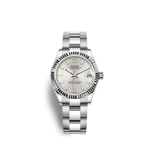 Rolex Datejust 31 Stainless Steel Fluted / Oyster / Silver