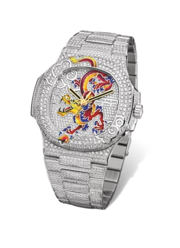 Patek Philippe Nautilus 5720 White Gold Shanghai