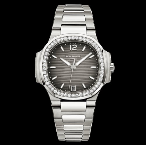 Patek Philippe Nautilus 7018 Stainless Steel / Gray