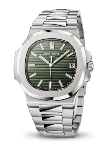 Patek Philippe Nautilus 5711 Stainless Steel / Green