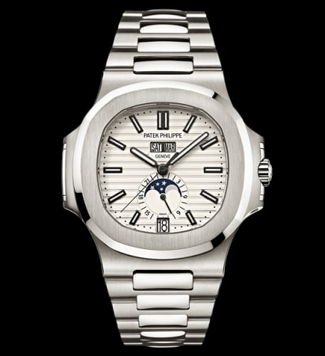 Patek Philippe Nautilus 5726 Stainless Steel / White