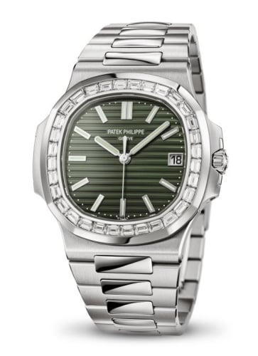 Patek Philippe Nautilus 5711 Stainless Steel - Baguette / Green