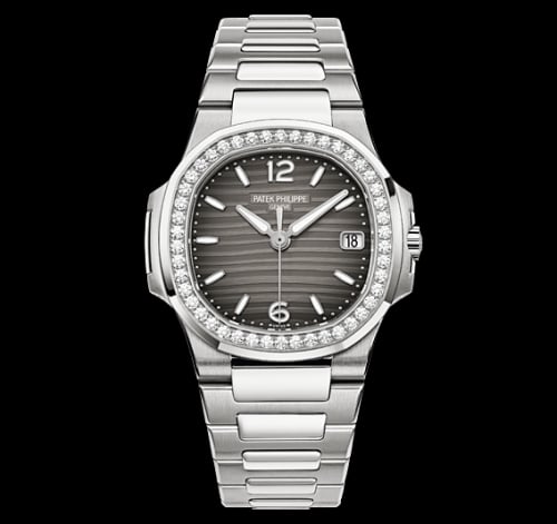 Patek Philippe Nautilus 7010 White Gold / Smoke Gray