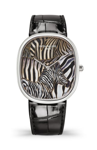 Patek Philippe Golden Ellipse 5738 Zebra