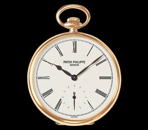Patek Philippe Pocket Watch Lepine Yellow Gold / White