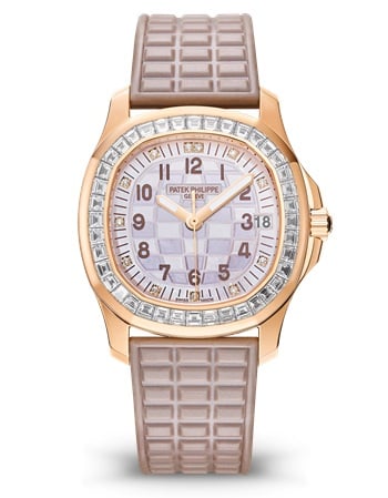 Patek Philippe Aquanaut Luce Haute Joaillerie Rose Gold / Mother of Pearl
