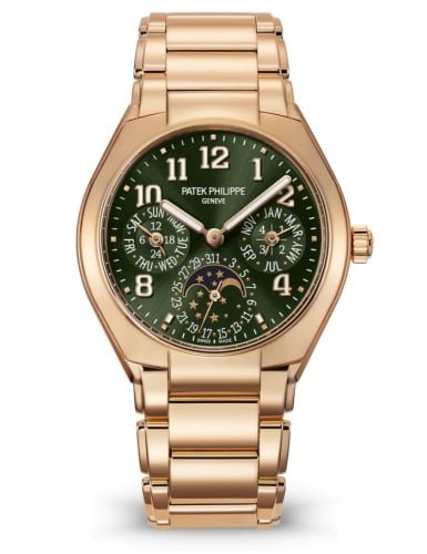 Patek Philippe Twenty-4 Perpetual Calendar Rose Gold / Green