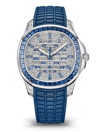 Patek Philippe Aquanaut Luce Self-Winding White Gold - Sapphire / Checkerboard