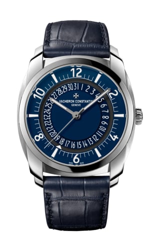 Vacheron Constantin Quai de l’Ile Self-Winding Stainless Steel / Blue