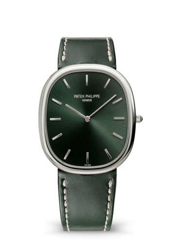 Patek Philippe Golden Ellipse 5738 White Gold / Olive