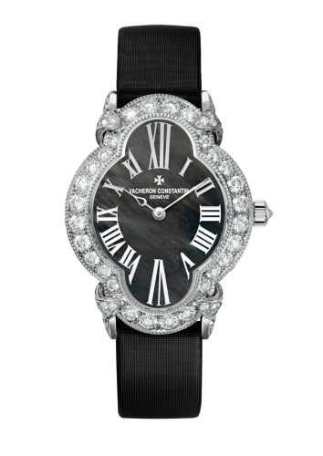 Vacheron Constantin Heures Créatives Romantique White Gold - Diamond / Black MOP