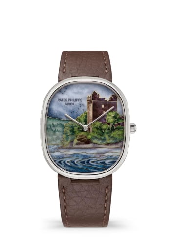 Patek Philippe Golden Ellipse 5738 White Gold / Legendary Castle