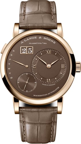 A. Lange & Söhne Lange 1 Daymatic Honey Gold / Brown