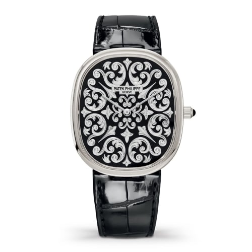 Patek Philippe Golden Ellipse 5738 Platinum / Volute