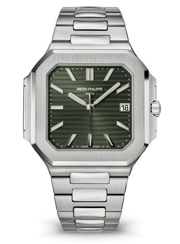 Patek Philippe Cubitus Date 45 Stainless Steel / Green