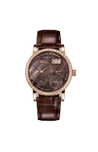 A. Lange & Söhne Kleine Lange 1 Soirée Pink Gold / Black MOP