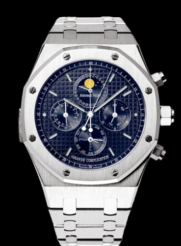 Audemars Piguet Royal Oak Grande Complication White Gold / Blue
