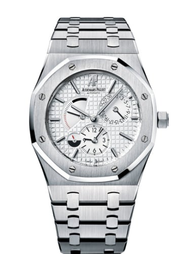 Audemars Piguet Royal Oak Dual Time Stainless Steel / Silver
