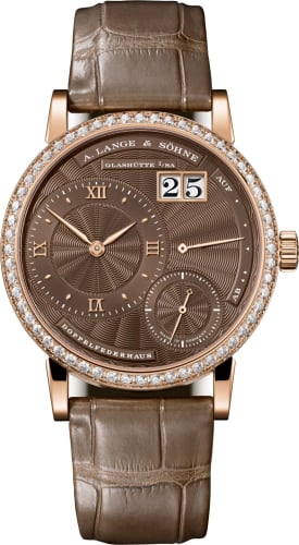 A. Lange & Söhne Kleine Lange 1 White Gold - Diamond / Brown