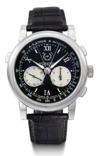 A. Lange & Söhne Double Split Stainless Steel