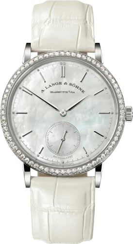 A. Lange & Söhne Saxonia White Gold - Diamond / MOP