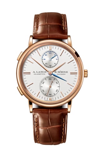 A. Lange & Söhne Saxonia Dual Time Pink Gold