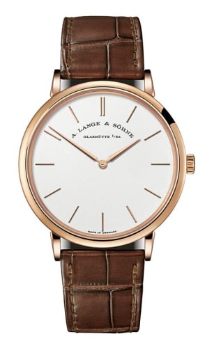A. Lange & Söhne Saxonia Thin Pink Gold