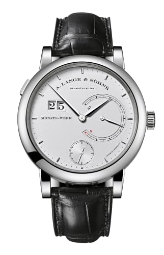 A. Lange & Söhne Lange 31 Platinum / Silver